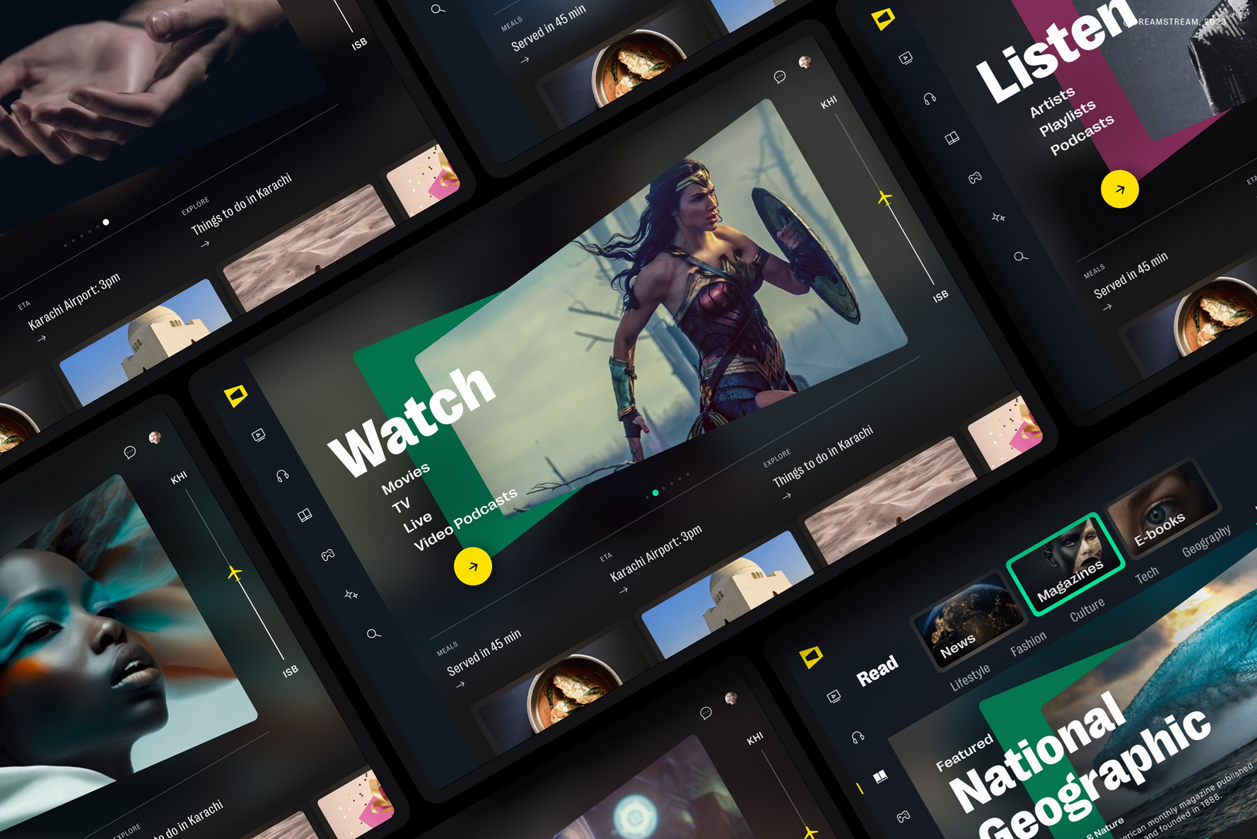 App Interface Background